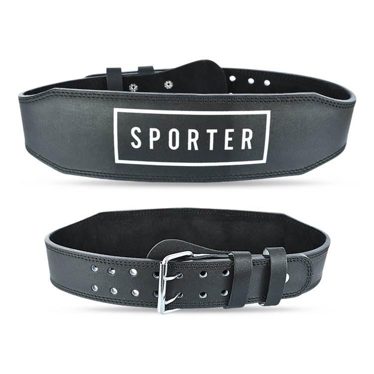 Sporter Leather Weightlifting Belt